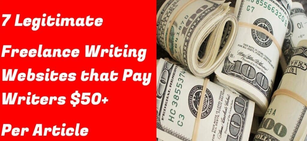 Freelance Writing Websites That Pay