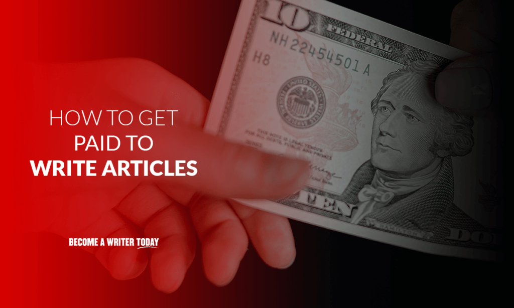 Get Paid For Article Writing