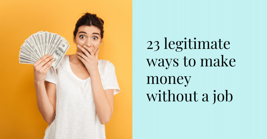 How To Make Money Fast Without A Job