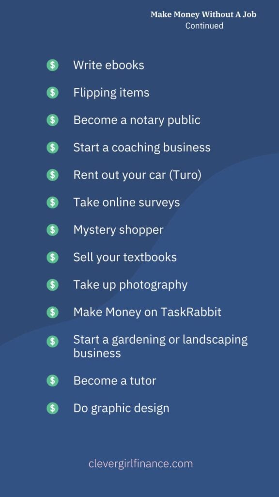 How To Make Money Fast Without A Job