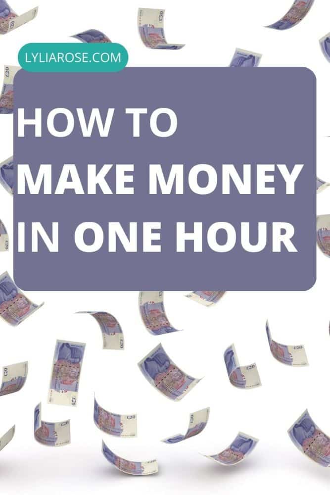 How To Make Money In One Hour How To Make Money In One Hour