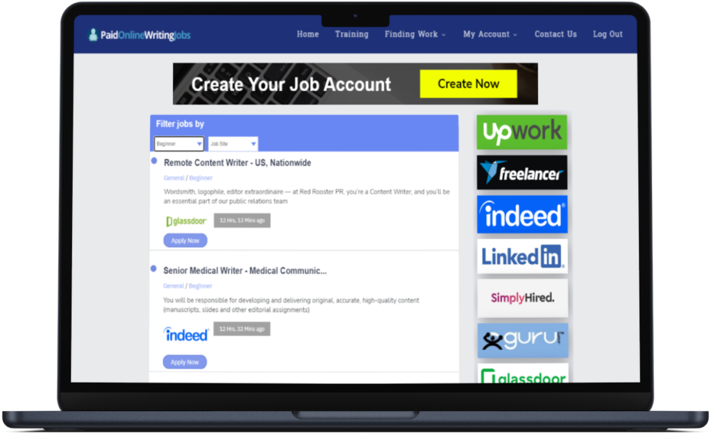 Paid Online Writing Jobs Legit