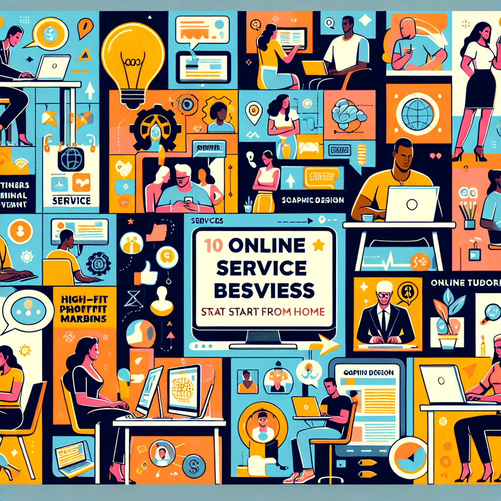10 Lucrative Online Service Business Ideas