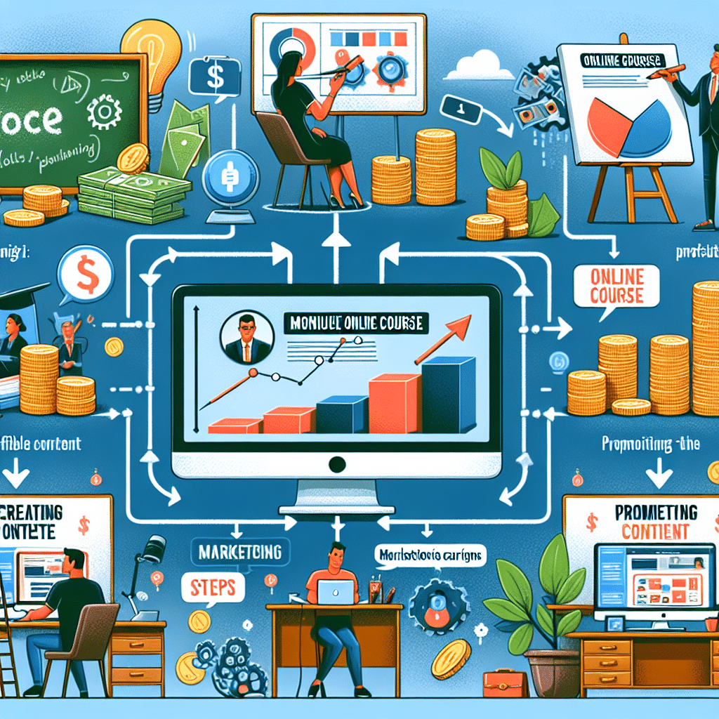 10 Steps to Make Money with Online Courses