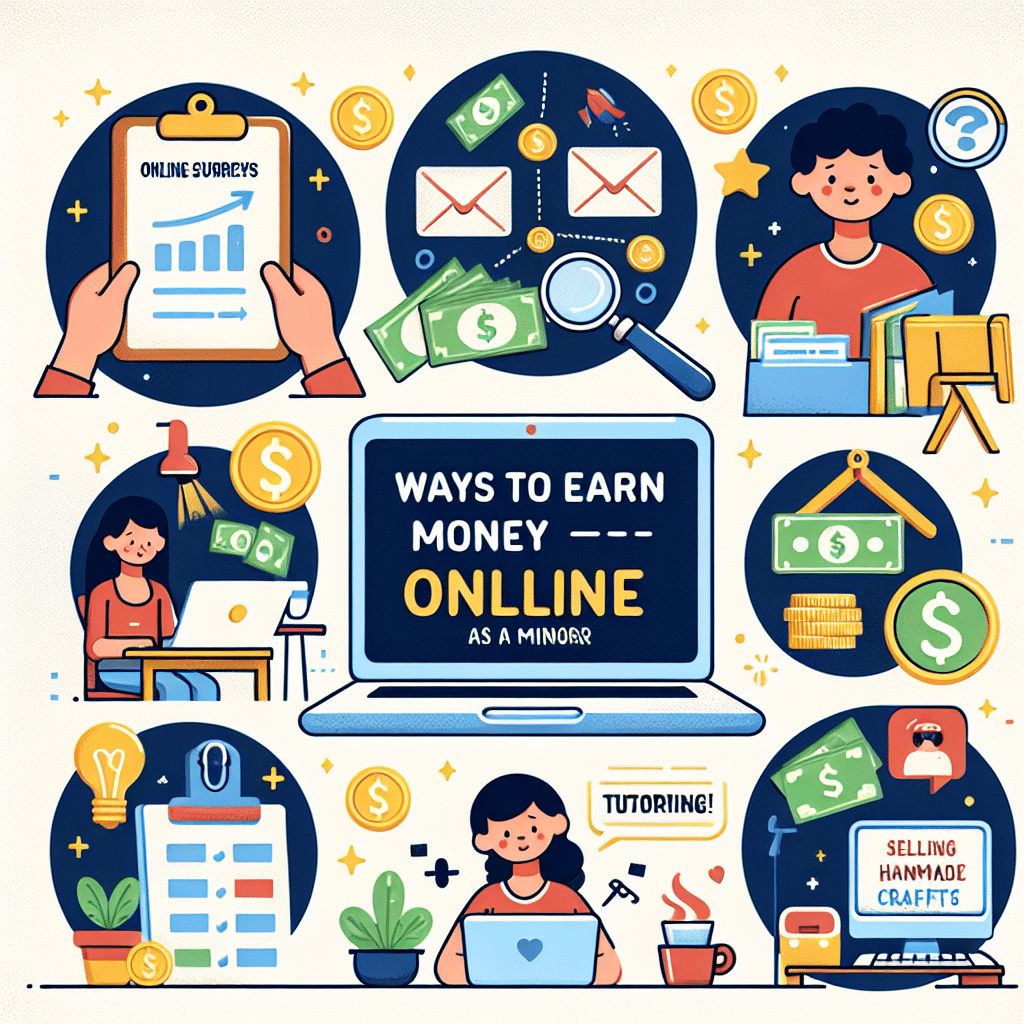 Ways to Earn Money Online as a Minor