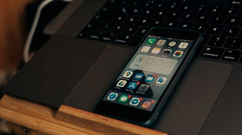 Photo Smartphone screen